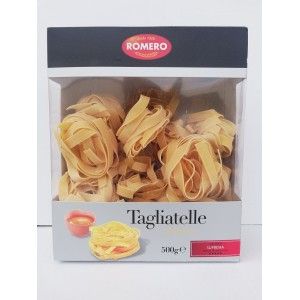 MASSA TAGLIATELLE OVO (NINHO DE OVOS) ROMERO 500G (20) MASSA TAGLIATELLE OVO (NINHO DE OVOS) ROMERO 500G (20)